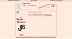 Desktop Screenshot of belkatalog.belisce.eu